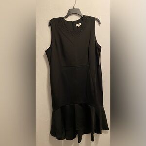 Calvin Klein Women’s Elegant Black Studded Sleeveless Dress Size 22W